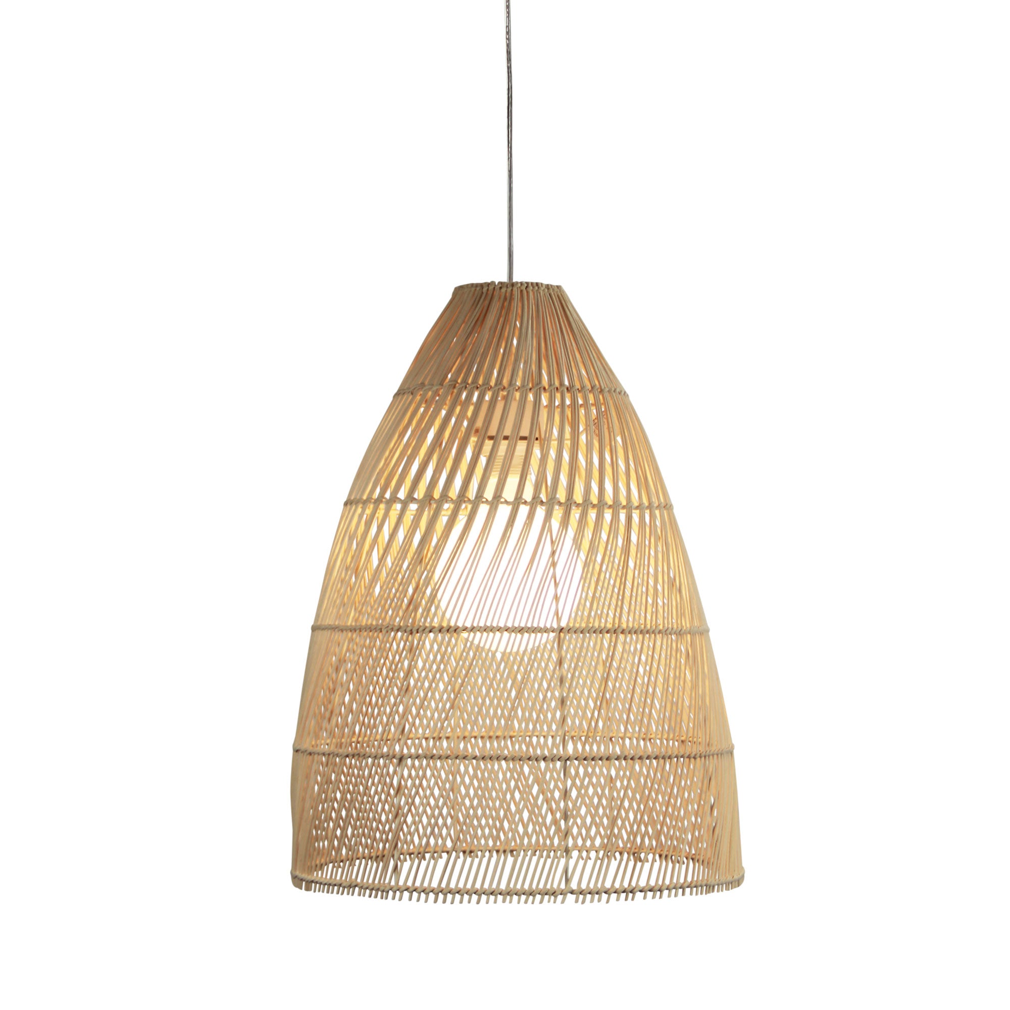 Bella Natural Rattan Shade 38