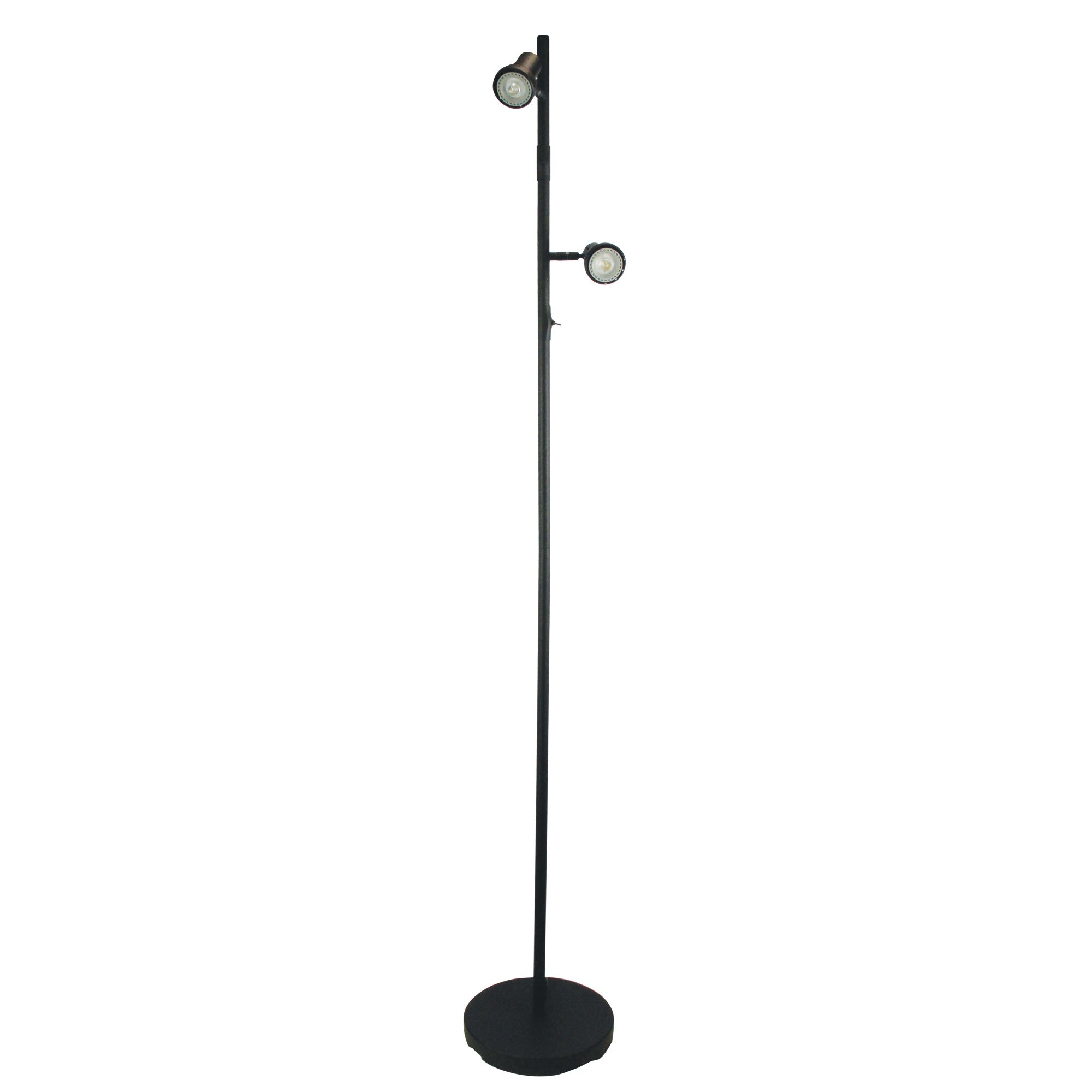 Twin Adjustable Floor Lamp