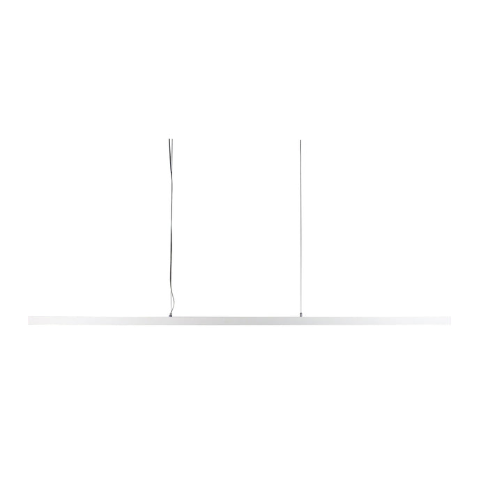 Slimline Pendant Bar Light White